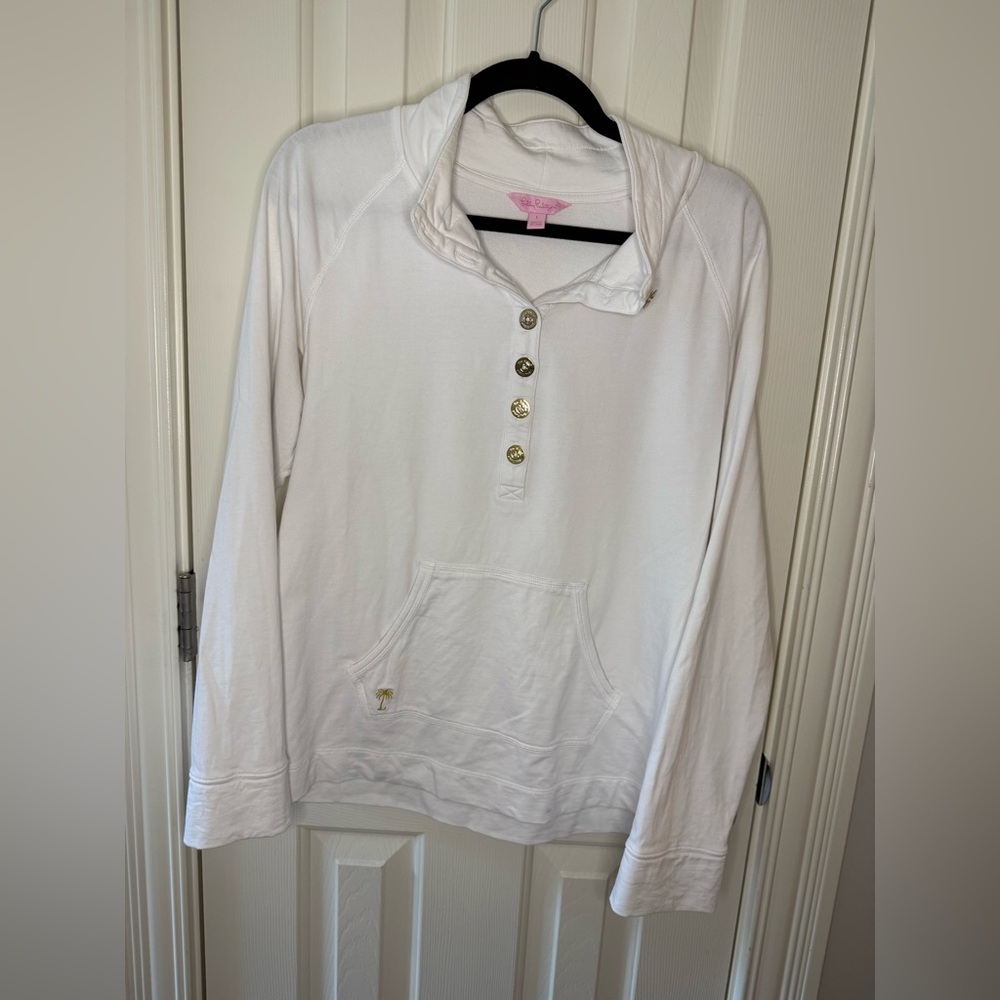 Lilly Pulitzer Resort White Captain Popover Large